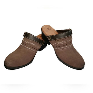 Earth Origins Women's Clog Suede‎ Shoes Size 7
